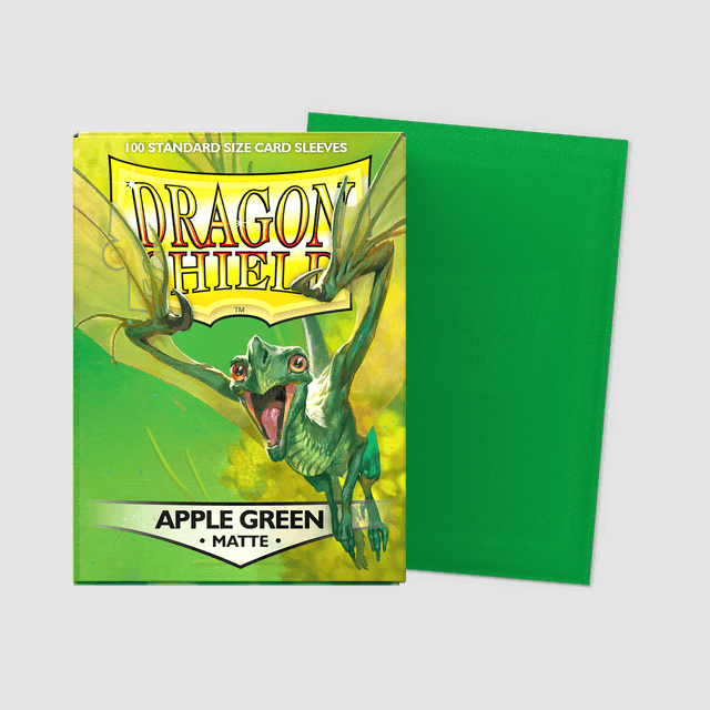Dragon Shield Sleeves Matte Apple Green (100) 1