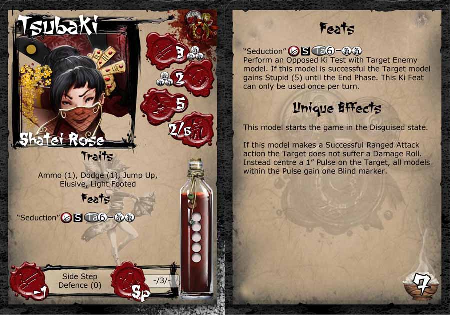 Tsubaki (model from the starter set) 2