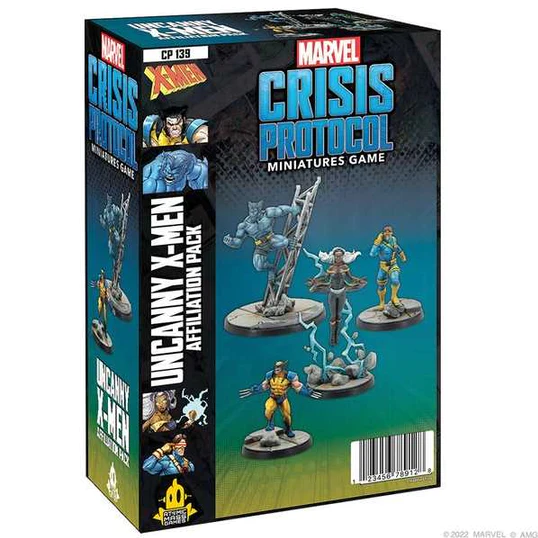 Marvel Crisis Protocol: Uncanny X-Men Affiliation Pack 1