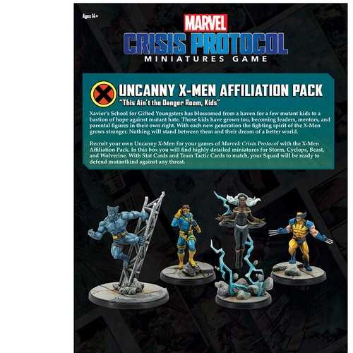 Marvel Crisis Protocol: Uncanny X-Men Affiliation Pack 4