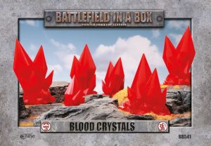 Blood Crystals - Red - (x6) - 30mm 1
