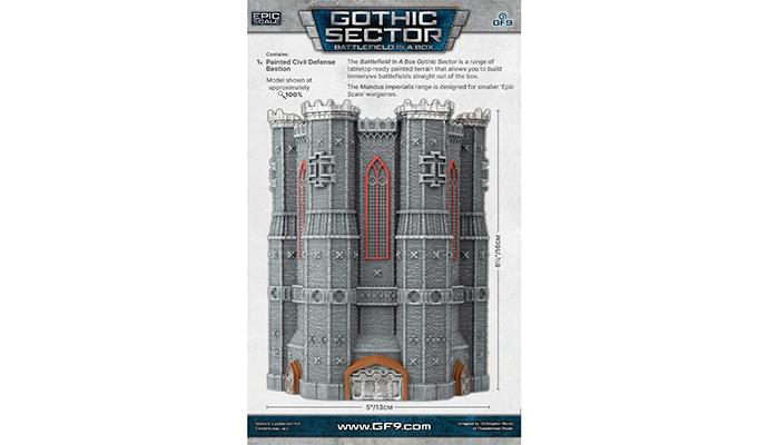 Mundus Imperialis - Civil Defense Bastion (x1) 2