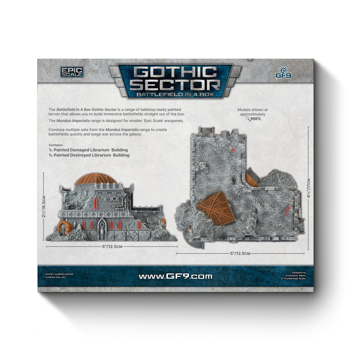 Mundus Imperialis - Librarium (Damaged & Destroyed x2) 2
