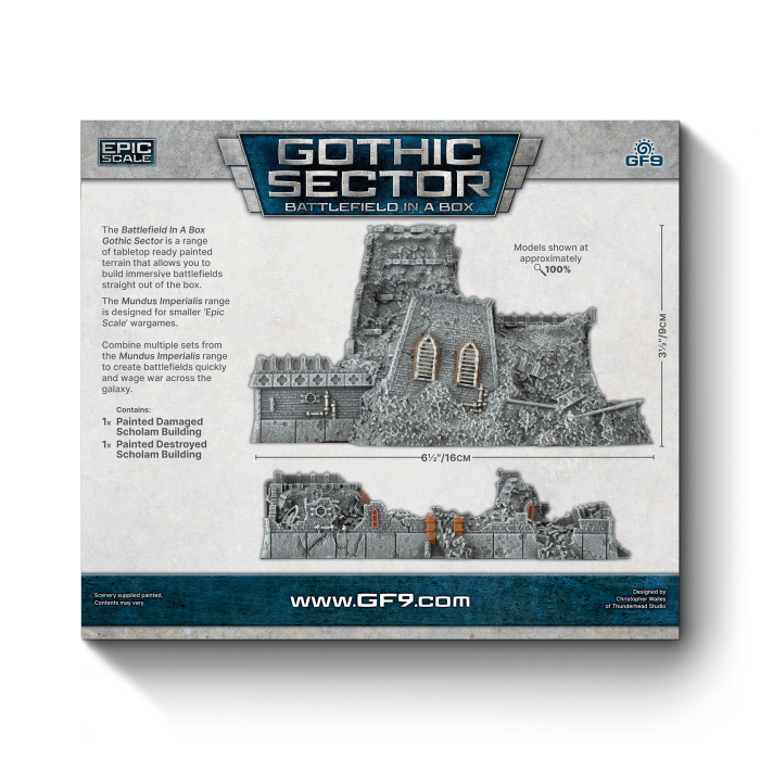 Mundus Imperialis - Scholam (Damaged & Destroyed x2) 3