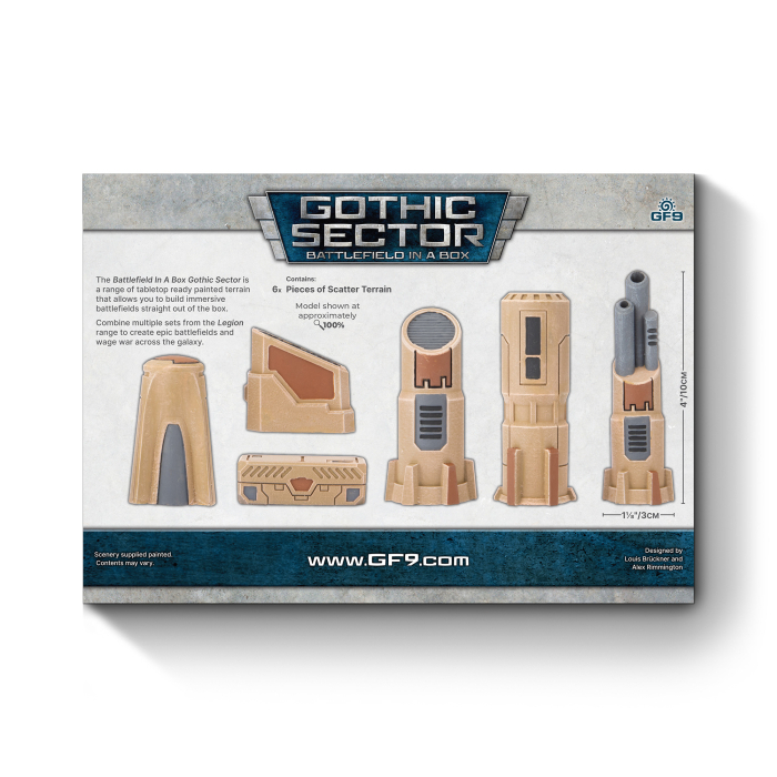 United Frontier Scatter Terrain (x6) 3