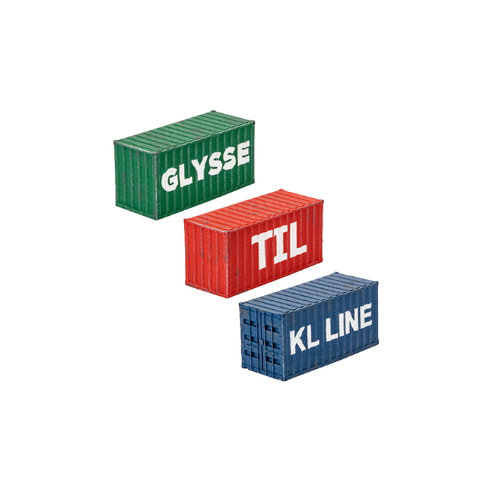 Modern: 20ft Shipping Containers (x3) 2