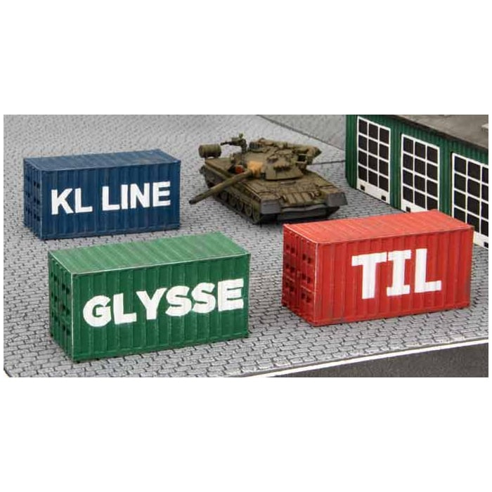 Modern: 20ft Shipping Containers (x3) 6