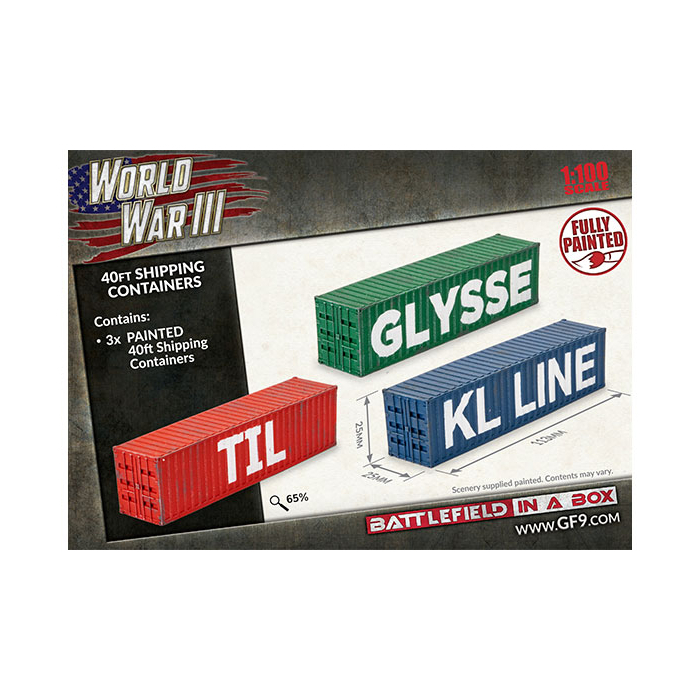 Modern: 40ft Shipping Containers (x3) 2