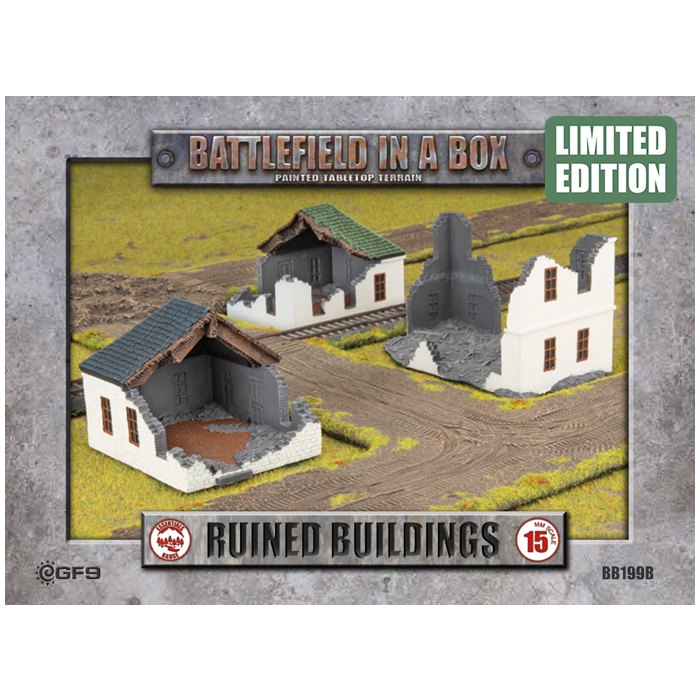 Ruins: Buildings (White/Grey - Limited Edition) (x3) 1