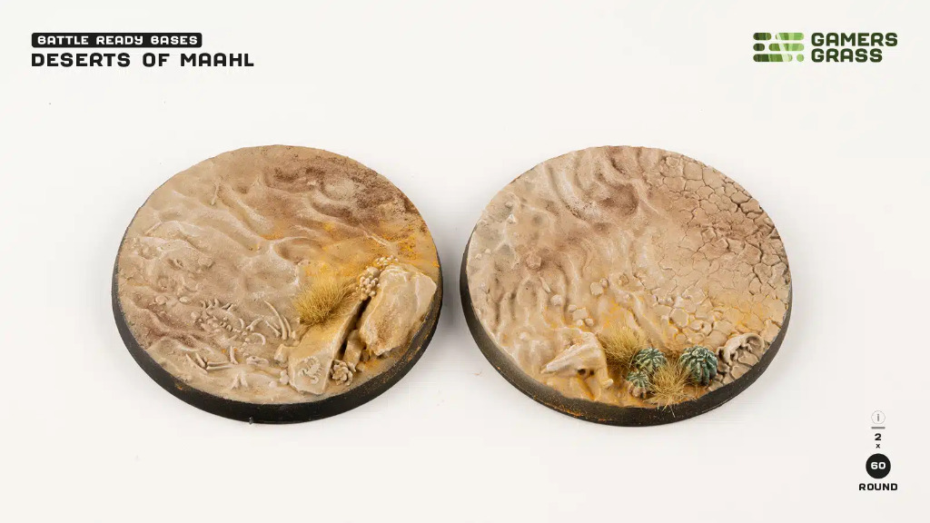 Battle Ready: Deserts of Maahl Round 60mm (x2) 1