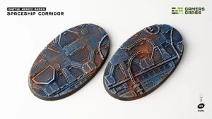 Battle Ready: Spaceship Corridor Oval 90mm (x2) 1