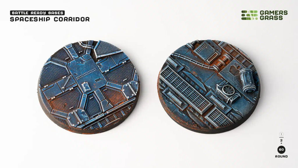 Battle Ready: Spaceship Corridor Round 60mm (x2) 1
