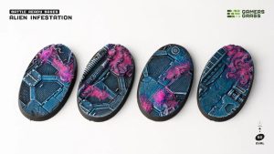Battle Ready: Alien Infestation Oval 60mm (x4) 1