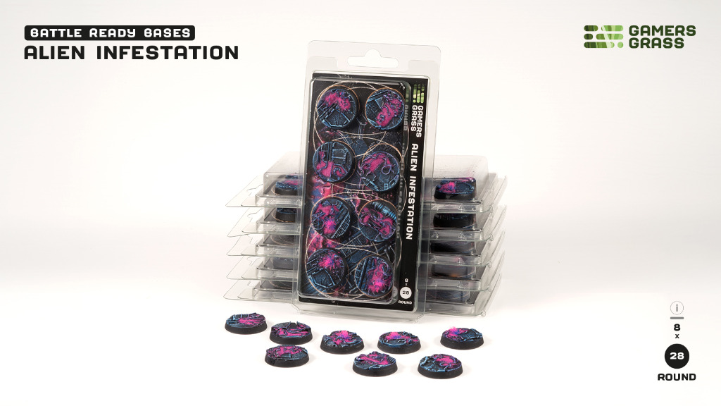 Battle Ready: Alien Infestation Round 28mm (x8) 4