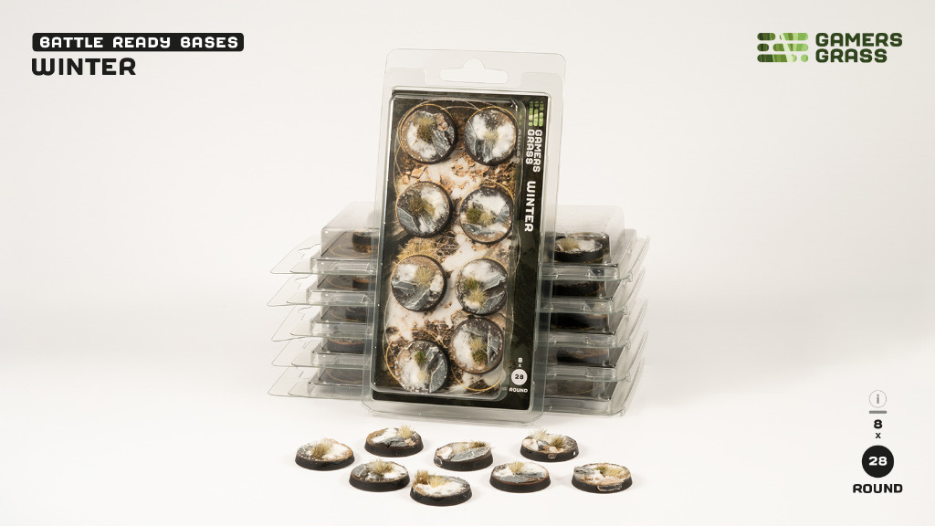 Battle Ready: Winter Round 28mm (x8) 4
