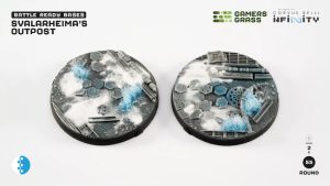 Battle Ready: Svalarheima's Outpost Bases, Round 55mm (x2) 1