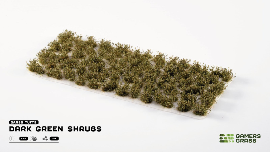 Dark Green Shrubs 1