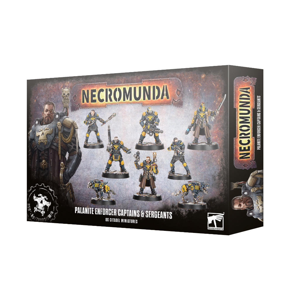 Necromunda: Palanite Enforcer Captain & Sergeants 1