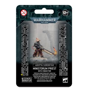Adepta Sororitas: Ministorum Priest With Vindictor 1