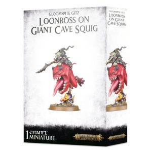 Gloomspite Gitz Loonboss on Giant Cave Squig 1