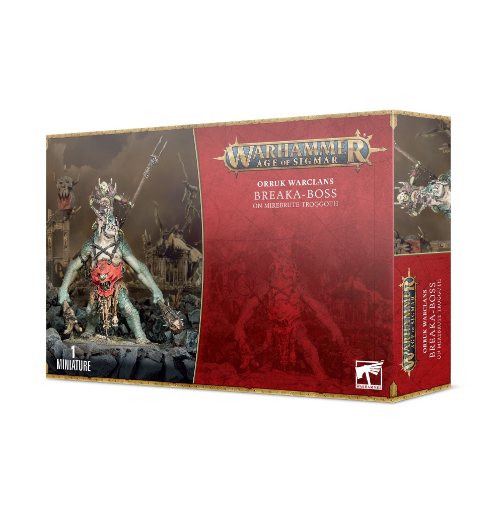 Orruk Warclans: Breaka-boss on Mirebrute Troggoth 1