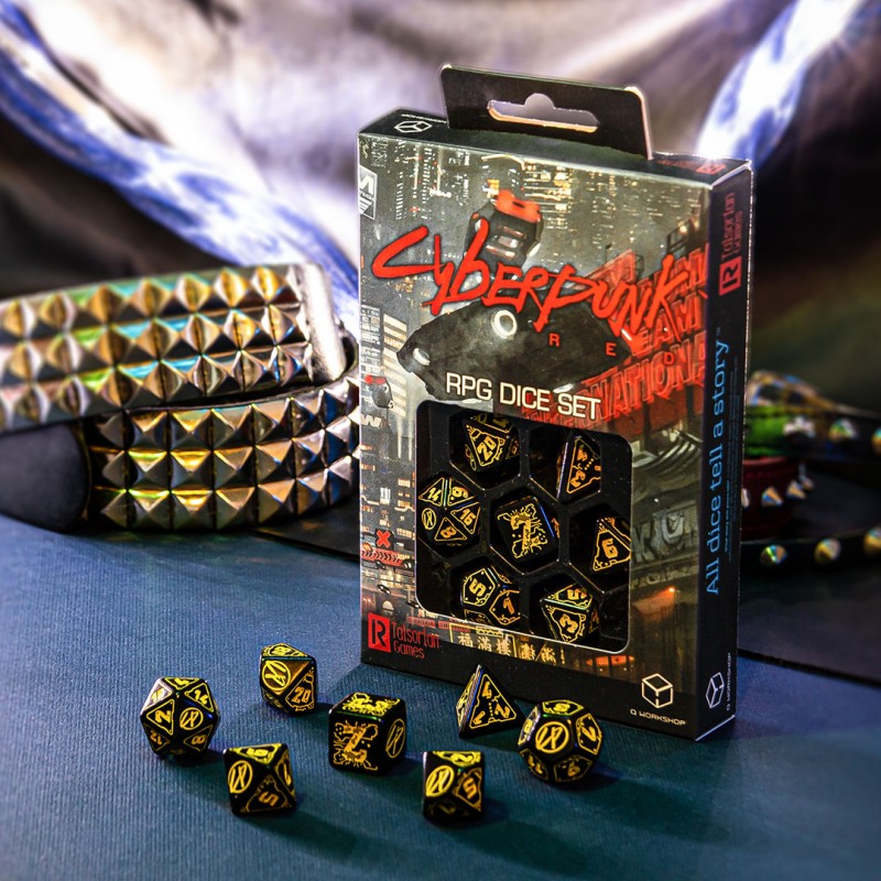 Cyberpunk RED Dice Set: Wet Work (7) 4