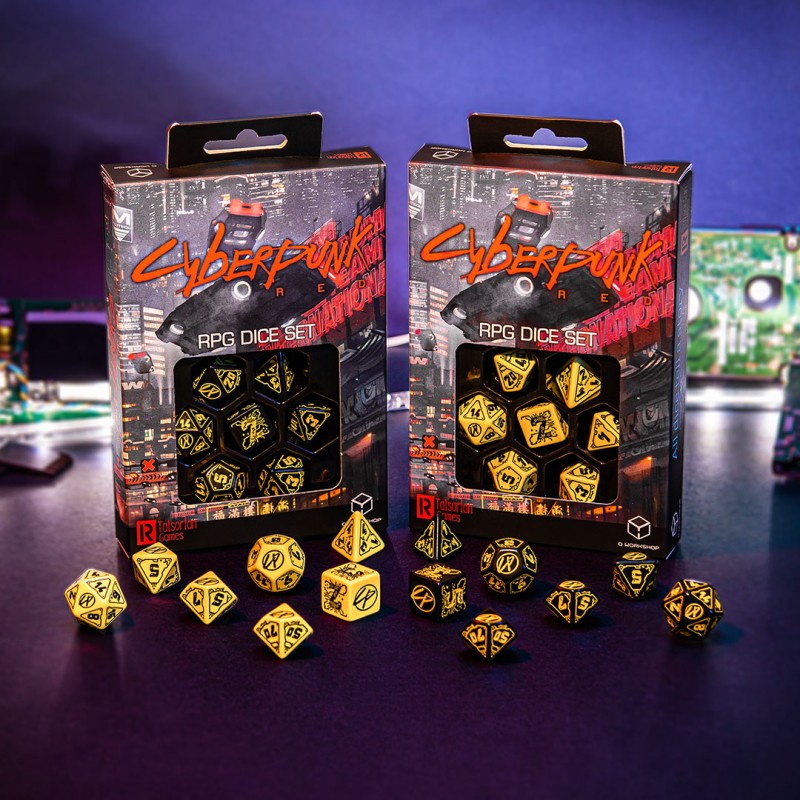 Cyberpunk RED Dice Set: Wet Work (7) 6