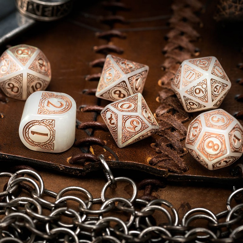 Viking Modern Dice Set: Niflheim 3