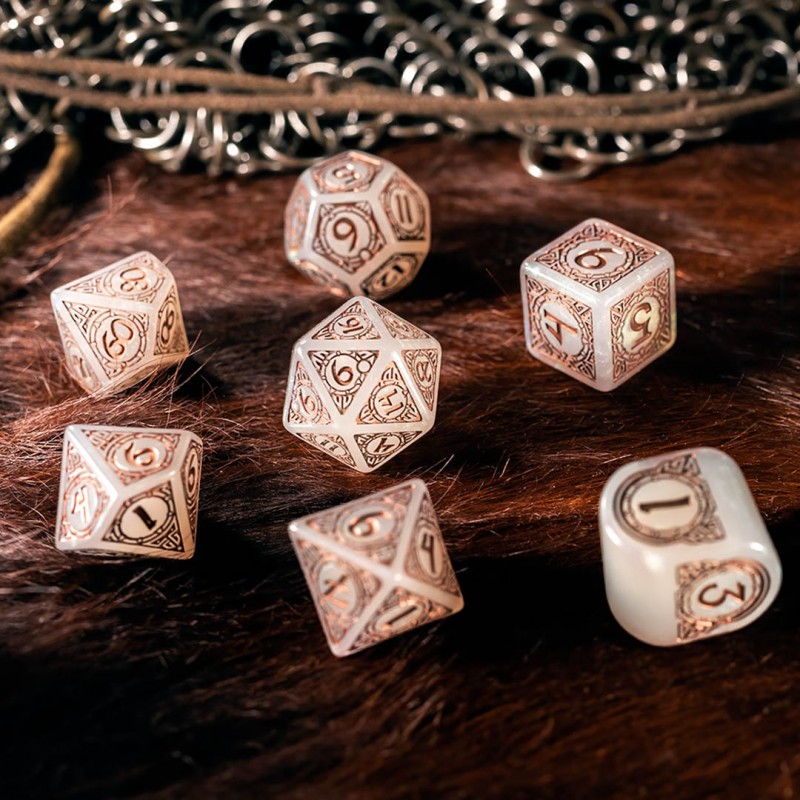 Viking Modern Dice Set: Niflheim 4