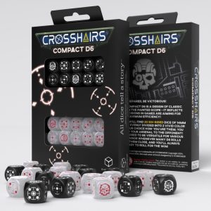 Crosshairs Compact D6: Black & Pearl 1