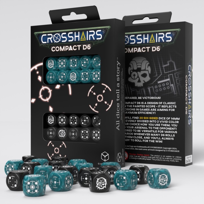 Crosshairs Compact D6: Stormy & Black 1