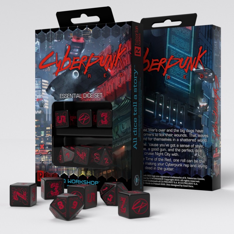 Cyberpunk Red: Night City Essential Set 9
