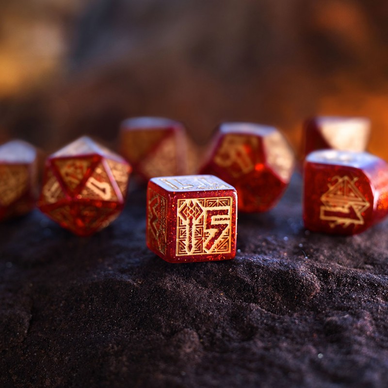 Dwarven Dice Set: Jewels 2