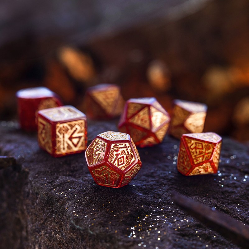 Dwarven Dice Set: Jewels 3