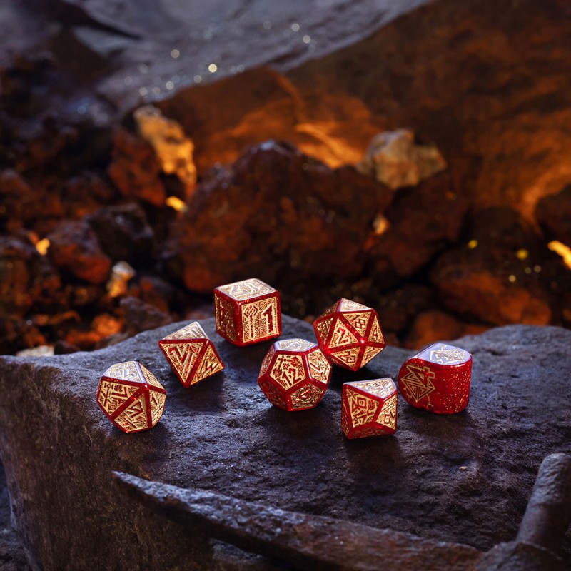 Dwarven Dice Set: Jewels 4