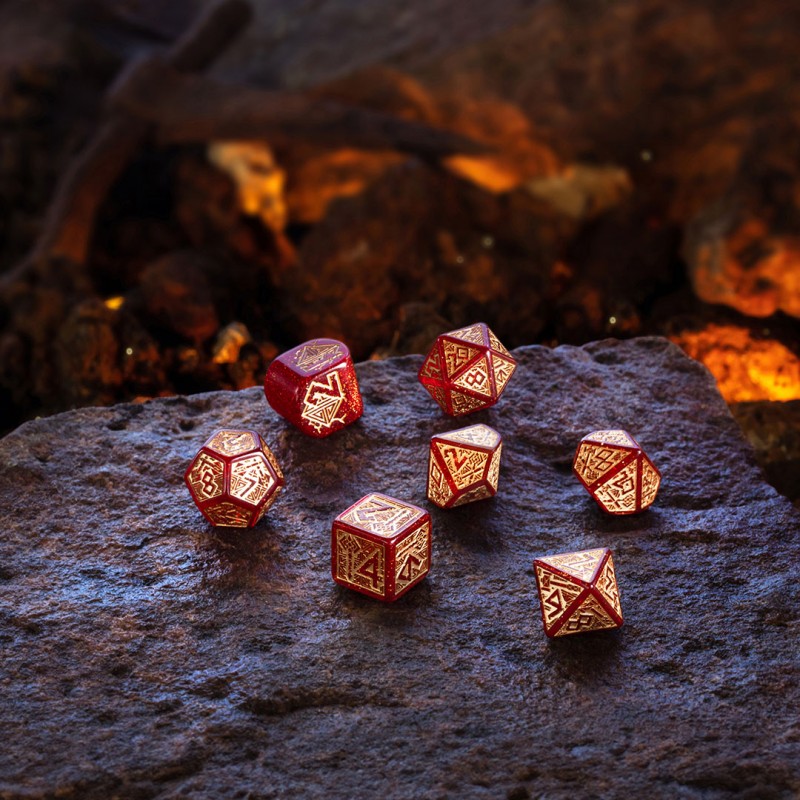 Dwarven Dice Set: Jewels 5
