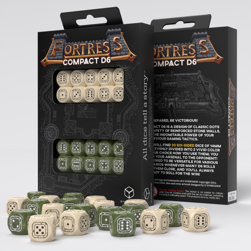 Fortress Compact D6: Beige & Olive 1