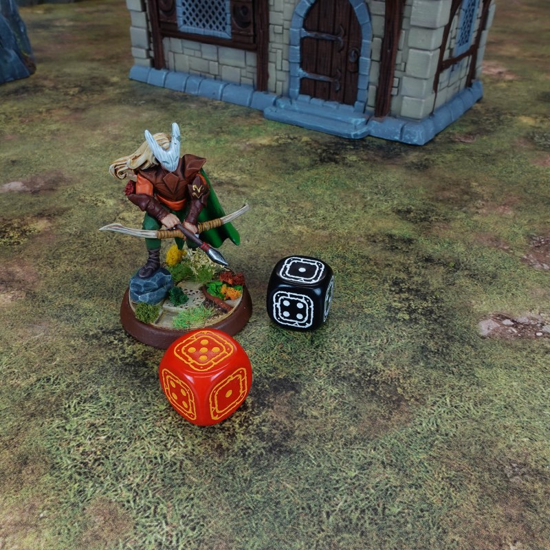 Fortress Compact D6: Black & Red 4