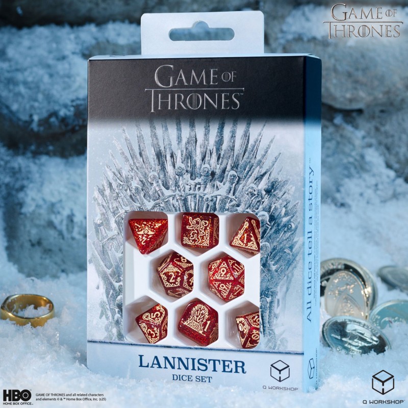 Game of Thrones. Lannister Dice Set 1