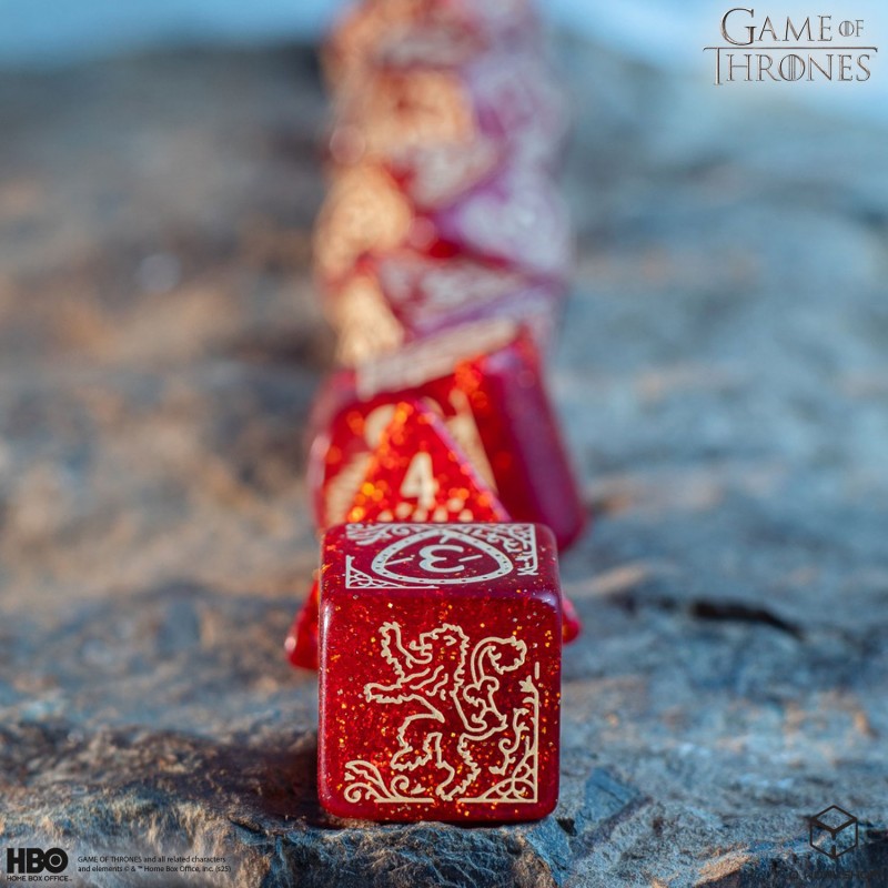 Game of Thrones. Lannister Dice Set 4