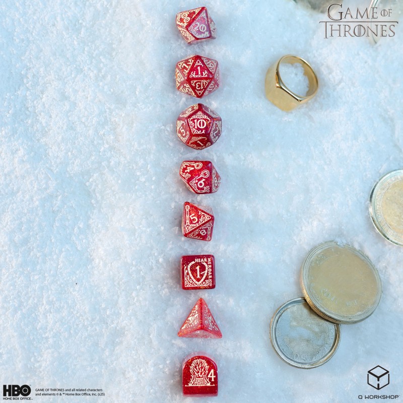 Game of Thrones. Lannister Dice Set 5