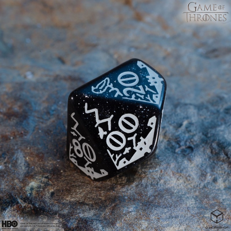 Game of Thrones. Night's Watch Dice Set 3