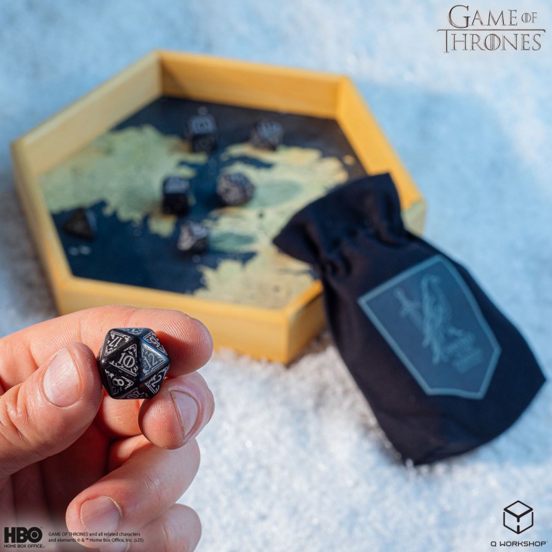 Game of Thrones. Night's Watch Dice Set 6