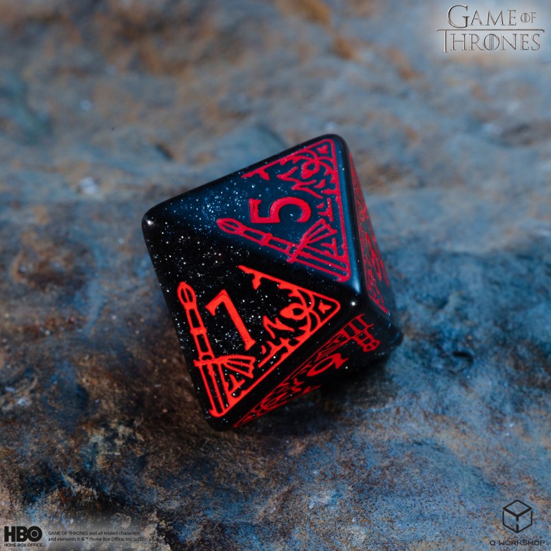 Game of Thrones. Targaryen Dice Set 3