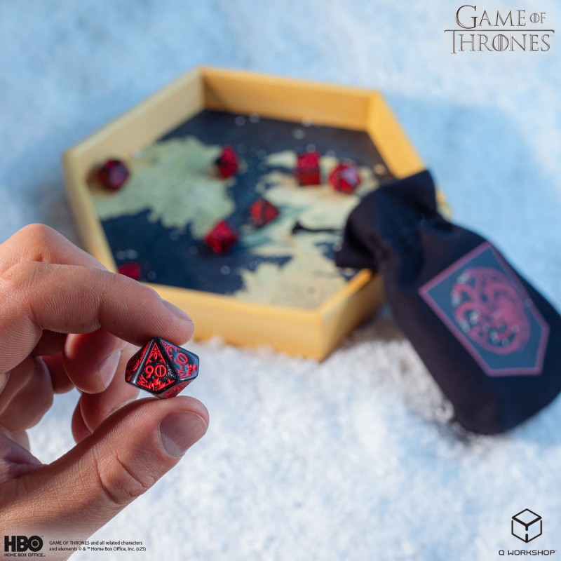 Game of Thrones. Targaryen Dice Set 6