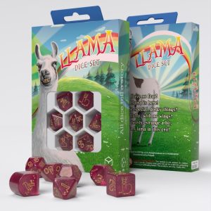 Llama Dice Set: Puffy 1