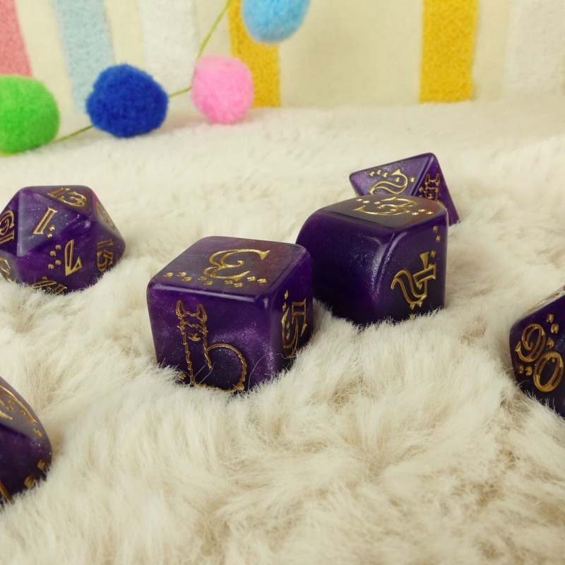 LLama Dice Set: Zippy 2