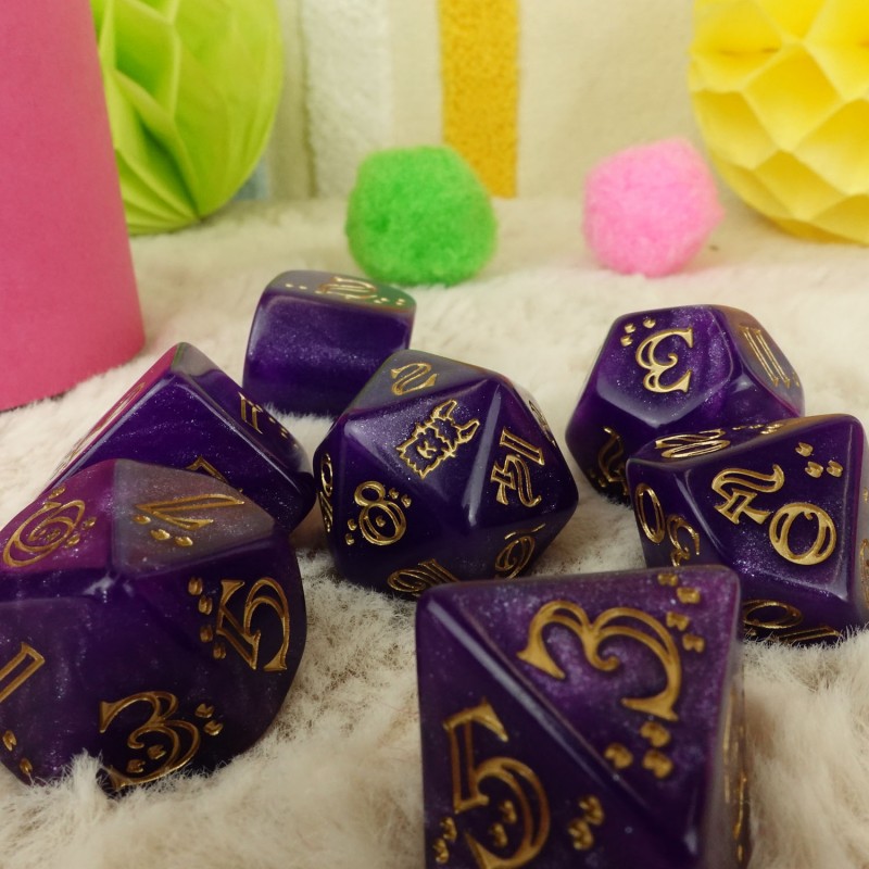 LLama Dice Set: Zippy 3