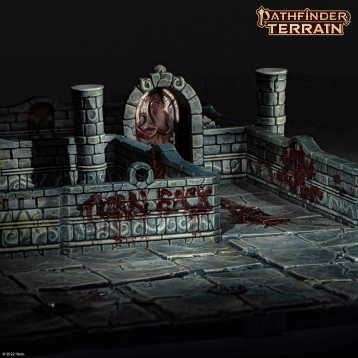 Dungeons & Lasers: Abomination Vaults - Half Height Walls 6