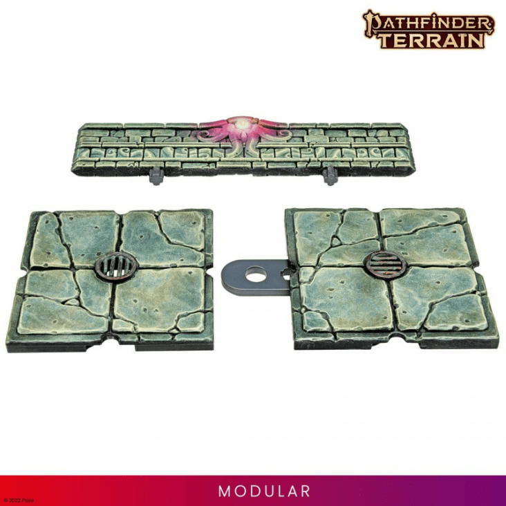 Dungeons & Lasers: Abomination Vaults - Half Height Walls 10